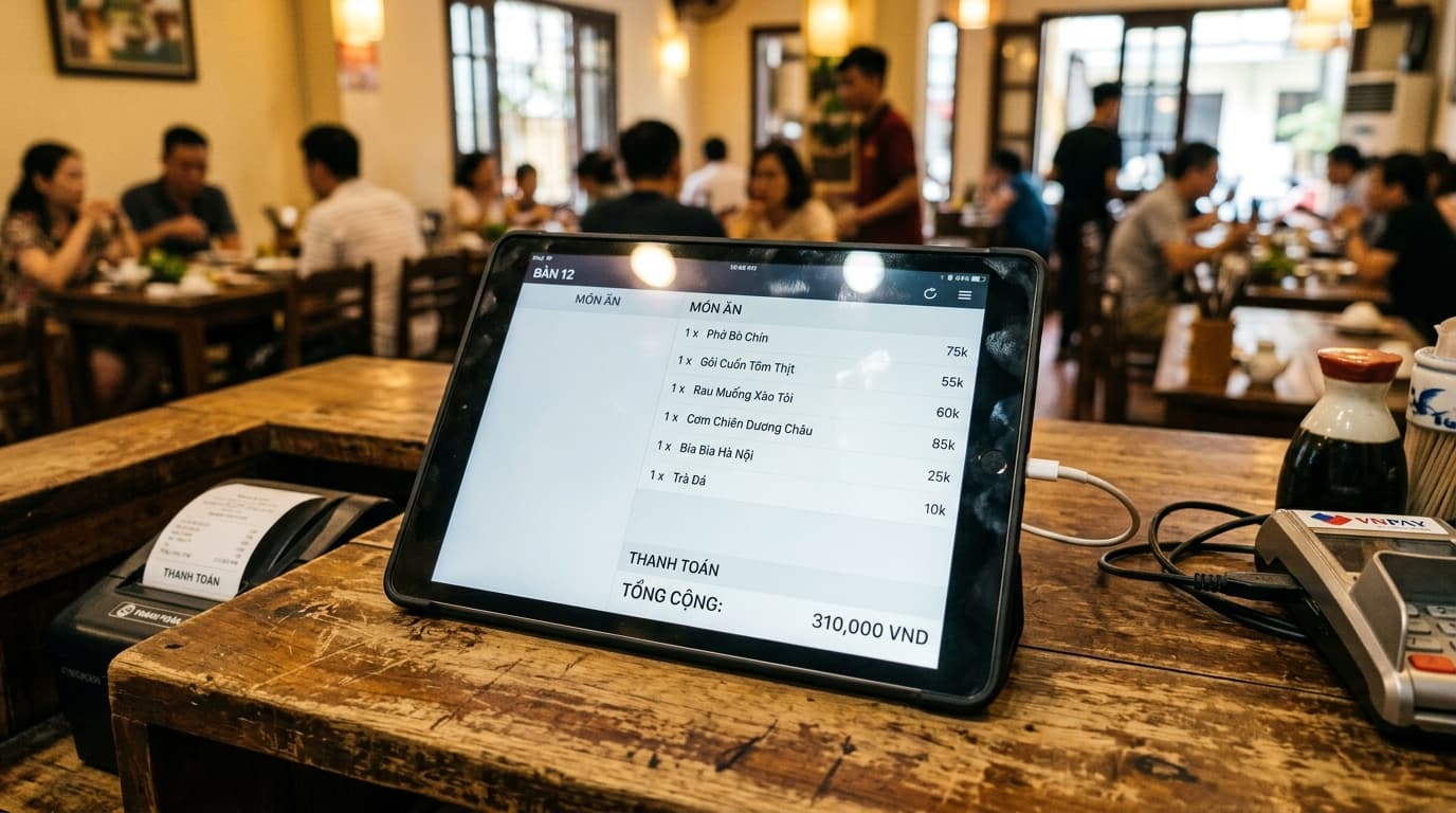 Ảnh chụp Phần Mềm Quản Lý Nhà Hàng